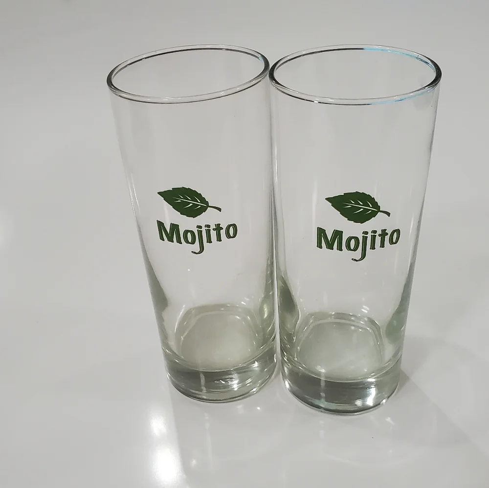 Libbey Mojito Mid-Century Modern Set Of 2 Hihhball Glasses
